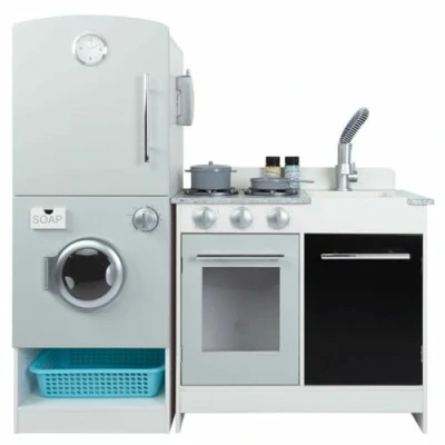 Imagen de Play &amp; Learn Cocina de Madera Modular Modern (ColorBaby 85289)