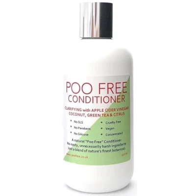 Imagen de 99% Natural ACONDICIONADOR CLARIFICANTE VINAGRE de SIDRA MANZANA, COCO, TÉ VERDE Y CÍTRICOS 250 ml POO FREE. Sin Sulfatos, Parabenos. Concentrado. pH 5.5 para Pieles Sensibles.