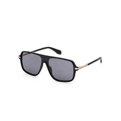 Imagen de Adidas Unisex OR0100 02A Gafas de sol Inyectado Negro Gris Máscara Normal