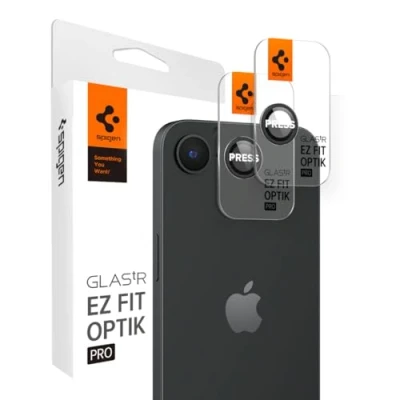 Imagen de Spigen EZ Fit Cristal Templado Camera Protector Apple iPhone 16e Paquete De 2