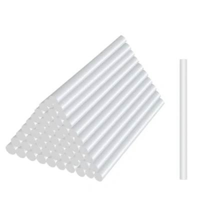 Imagen de pegamento Termofusible, Barras de Silicona, en Caliente, Palos caliente Transparente para Pistola Bricolaje Artesanías(7 x 100mm,100PCS)