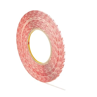 Imagen de Dpm tapes Cinta adhesiva de doble cara GPT PET: fuerte adherencia, se adhiere a superficies difíciles. Grosor 0,21 mm, resistente hasta 150 C, resistencia UV ex 9088 (3 mm x 50 m)
