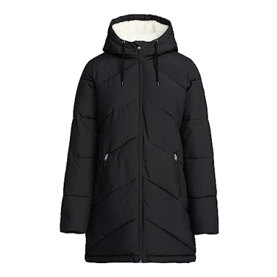 Imagen de Roxy Better Weather Chaqueta Acolchada con Capucha y Corte Largo para Mujer