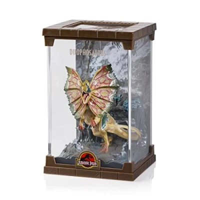 Imagen de The Noble Collection Figura Jurassic Park Dilophosaurus bendyfig Diorama