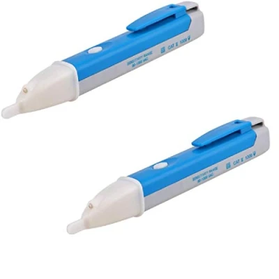 Imagen de DollaTek 2Pcs Sin Contacto Contador de Voltaje Detector eléctrico Pluma 90 1000V CA Inductivo probador