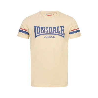 Imagen de Lonsdale Camiseta estampada, Hombre, Talla: XXL, Sand navy red