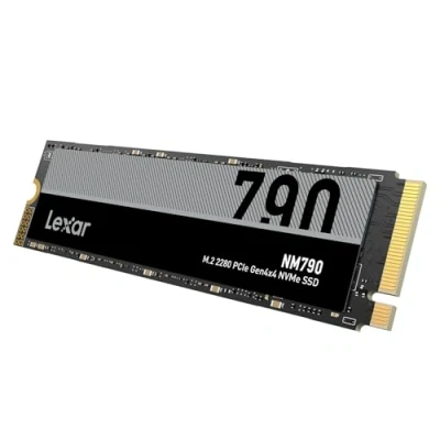 Imagen de Lexar NM790 2 TB SSD, PCIe Gen4x4 NVMe 1.4 M.2 2280 hasta 7.400 MB/s de Lectura, 6.500 Escritura, SSD para PS5, PC, Ordenador portátil y Jugadores