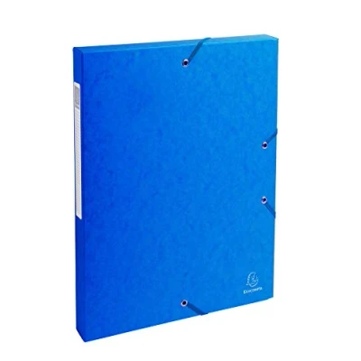 Imagen de Exacompta 50302E Carpeta de proyecto con goma, color azul