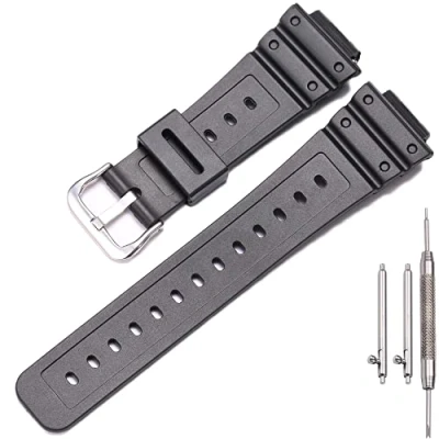 Imagen de MCXGL correa de resina compatible con Caiso G Shock GA2100/GA 2110 para hombre, goma, impermeable, repuesto reloj