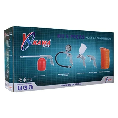 Imagen de Kit herramienta neumatica para compresor (5 piezas)