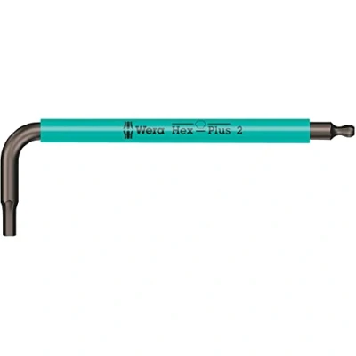 Imagen de Wera 950 SPKS Llave acodada Multicolour, metrica, 2.0 mm