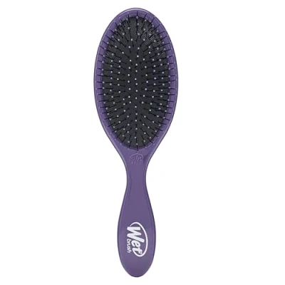 Imagen de Wet Brush cepillo desenredante original, Aqua, para todo tipo de cabello, cerdas IntelliFlex ultrasuaves que se deslizan a través los enredos con facilidad, peine sin dolor