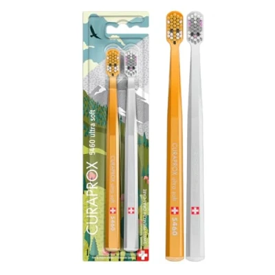 Imagen de CURAPROX CEPILLO DE DIENTES CS 5460 FOX AND BUNNY EDITION 2024, 2 UDS. EDICION LIMITADA