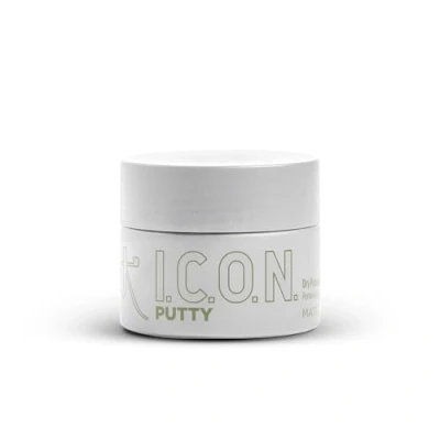 Imagen de I.C.O.N. Putty Reshaping Pomade Tratamiento Capilar, Blanco, 60 Gramos