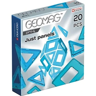 Imagen de Geomag Pro L Construcciones magnéticas y juegos educativos, Multicolor, 20 Piezas (Geomag, 41)