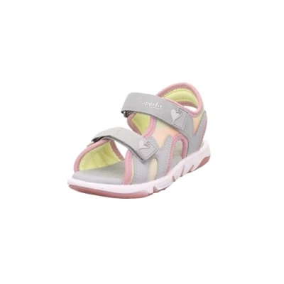 Imagen de Superfit Pebbles, Sandalia, Gris Claro, Rosa 2500, 32 EU Ancho