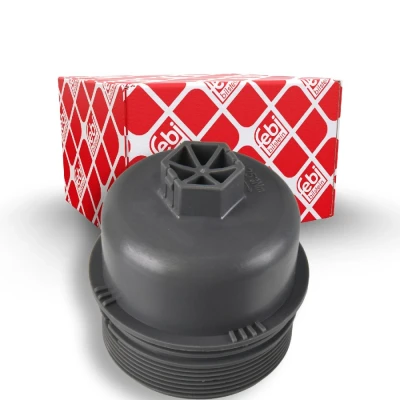 Imagen de FEBI BILSTEIN 173145 Cubierta, caja filtro de aceite FIAT: Doblo II Familiar, Fiorino MPV, Punto Hatchback, SUZUKI: SWIFT 3, OPEL: Combo C Tour
