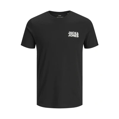 Imagen de Jack &amp; Jones Jjecorp LOGO SS O NECK NOOS Camiseta estampada black, Hombre, Talla: XS, Black