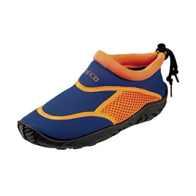 Imagen de Badeschuhe Beco Surf Escarpines infantiles, Azul/Naranja, 26 EU
