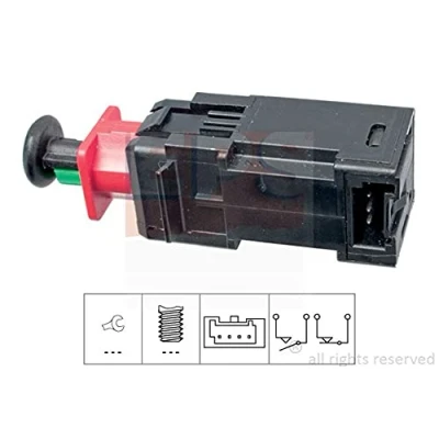 Imagen de EPS 1.810.208 Interruptor luces freno mecánico Made in Italy OE Equivalent FIAT: Fiorino MPV, Grande Punto Hatchback, OPEL: Zafira B norauto, oscaro