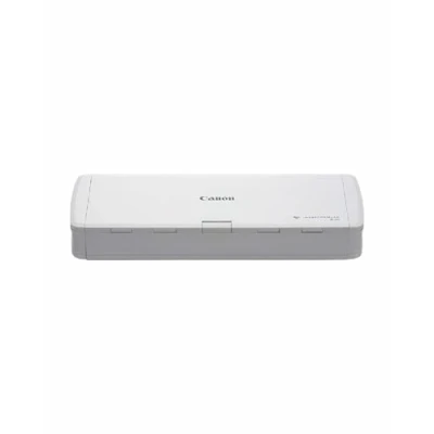 Imagen de Canon imageFORMULA R10 Escáner de Documentos Portátil, Escaneo 2 Caras con Alimentador 20 Páginas, 12 Hojas por Minuto, NO Requiere Instalación, Incluye Software Adicional, Blanco