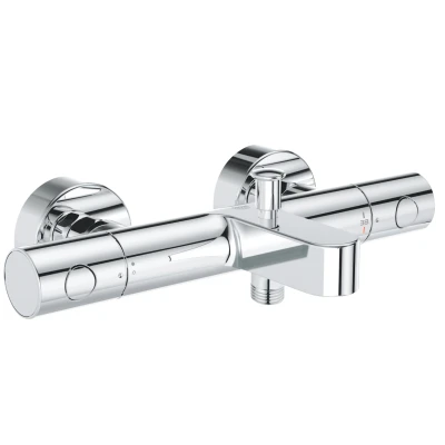 Imagen de Grohe 34766000 Mezclador Termostatico Baño Ducha, Grohtherm 800 Cosmopolitan, Cromado, Silver