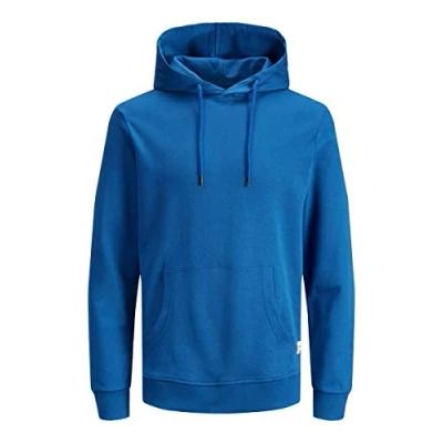 Imagen de Jack &amp; Jones Jjebasic Noos Sudadera con Capucha, Hombre, Azul, M