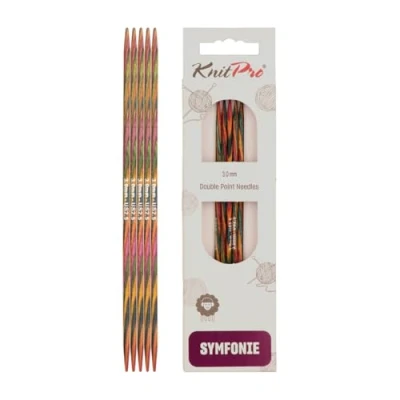 Imagen de Knit Pro K20119 Agujas de calcetín, Madera, Multicolor, 3,00 mm