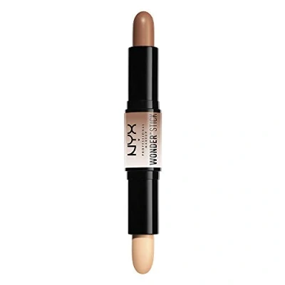 Imagen de NYX Professional Makeup Stick de Contouring Wonder Stick, Dos lados, e iluminador, Textura cremosa, Tono: Light