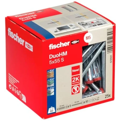 Imagen de fischer 572921 DuoHM, Accionamiento PZ, 5 x 55