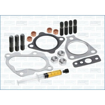 Imagen de AJUSA JTC11882 Juego de montaje, turbocompresor with studs, syringe oil con juntas instrucciones montaje TOYOTA: HIACE 4 Kasten