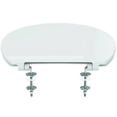 Imagen de Ideal Standard Juego de bisagras para asiento inodoro serie Eurovit, EW02167, Neutro