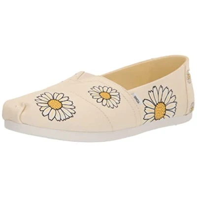 Imagen de TOMS Alpargata Cloudbound, Mocasines Planos Mujer, Beige (Margaritas Naturales), 35.5 EU