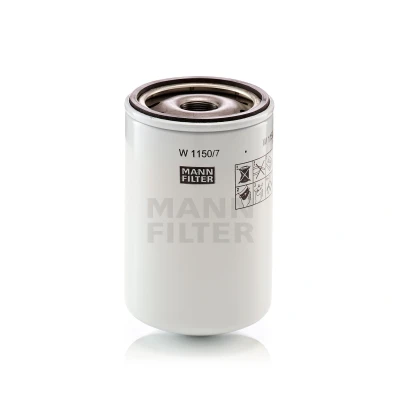 Imagen de MANN FILTER W 1150/7 Filtro de aceite 1 1/8 16 UN 2B enroscable