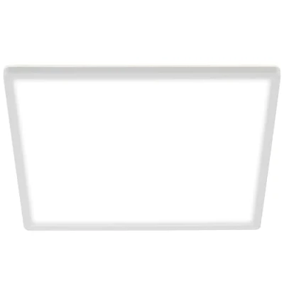 Imagen de BRILONER Plafón LED, Panel led Ultra Plano, Efecto Retroiluminación, Luz Blanca Neutra, IP20, 18W,2400 Lúmenes, Blanco 29x29 cm, plafon techo, luces habitacion, cuadrado, cocina