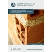 Imagen de Preparación de soportes para revestir. EOCB0209 Operaciones auxiliares acabados rígidos y urbanización