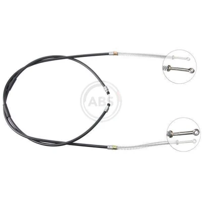 Imagen de A.B.S. K11505 Cable de Freno Mano 2668 Tambor SEAT: Marbella Hatchback, FIAT: Panda I Hatchback