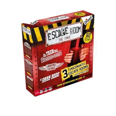 Imagen de Diset Escape Room New, Juego de mesa adulto recomendado a partir 16 años.