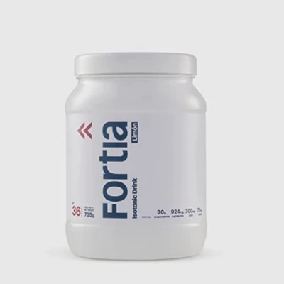 Imagen de FORTIA Isotonic Drink. Polvo Para Preparar Bebida Energética. Energía e Hidratación. Isotónico. Sin Cafeína. Enriquecido con Electrolitos y Vitaminas. Sabor Limon 735g