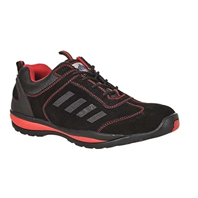 Imagen de Portwest Deportivo Steelite Lusum S1P Hro, Tamaño: 45, Color: Rojo, FW34RER45