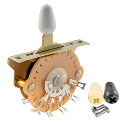 Imagen de Oak Grigsby 6 Posiciones Selector de Pastilla Blade Lever Switch para Guitarra Eléctrica tipo Strat Tele
