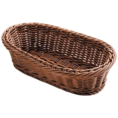 Imagen de Lacor 63880 Cesta De Pan Oval 19x14x8 cm Marrón