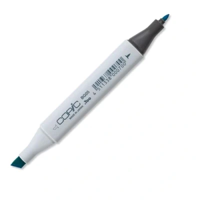 Imagen de Copic Classic BG05, Holiday Blue, Rotulador Doble con Punta Mediana y Fina