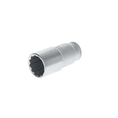 Imagen de GEDORE Vaso largo, Llave de vaso, Accionamiento 3/8&#039;&#039; 10 mm, doce cantos, 22 mm ancho, D 30 L 22, Acero cromado