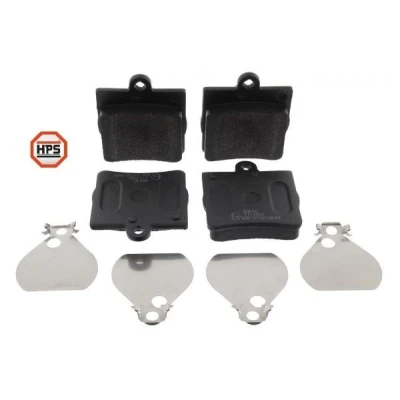 Imagen de MAPCO 6599HPS Juego de pastillas freno Eje trasero no preparado para indicador desgaste, excl. contacto avisador desgaste con accesorios