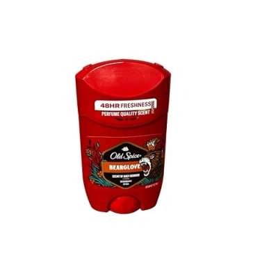 Imagen de Old Spice Bearglove Desodorante antitranspirante en barra para hombre, 50 ml