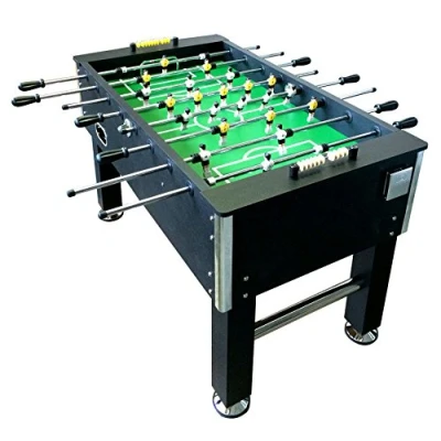 Imagen de Simba Srl Mesa FUTBOLIN Madera Color Negro 60 kg 140 cm x 77 Robusto Y Resistente