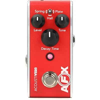 Imagen de Fishman, pedal de previo guitarra AFX AcoustiVerb Mini reverberación