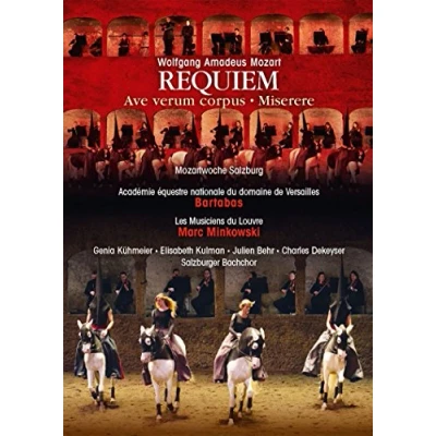 Imagen de Mozart, W.A.: Requiem / Ave verum corpus Miserere (Minkowski) (Mozartwoche Salzburg 2017) (NTSC) [DVD]
