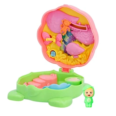 Imagen de CRY BABIES Little Changers Greeny Cápsula Coleccionable en Forma de Flor Que Incluye una Mini muñeca, pipeta y un Leaflet +3 Años